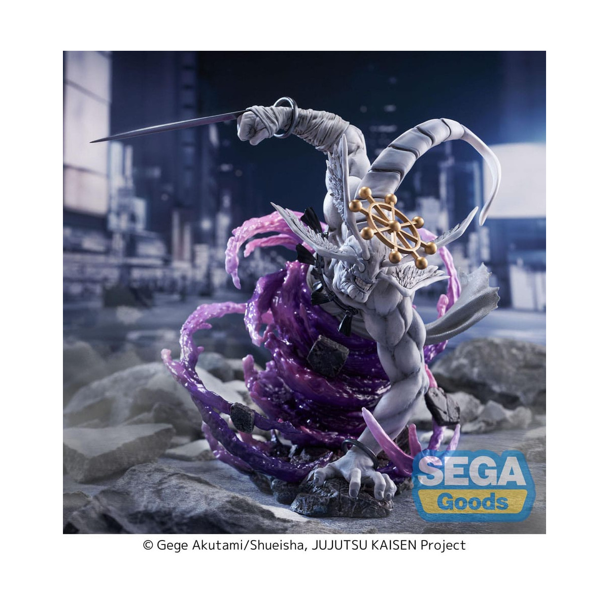 SEGA FIGURIZMA - Espada de ocho mangos «Divergent Sila» del General Divino Mahoraga - Jujutsu Kaisen