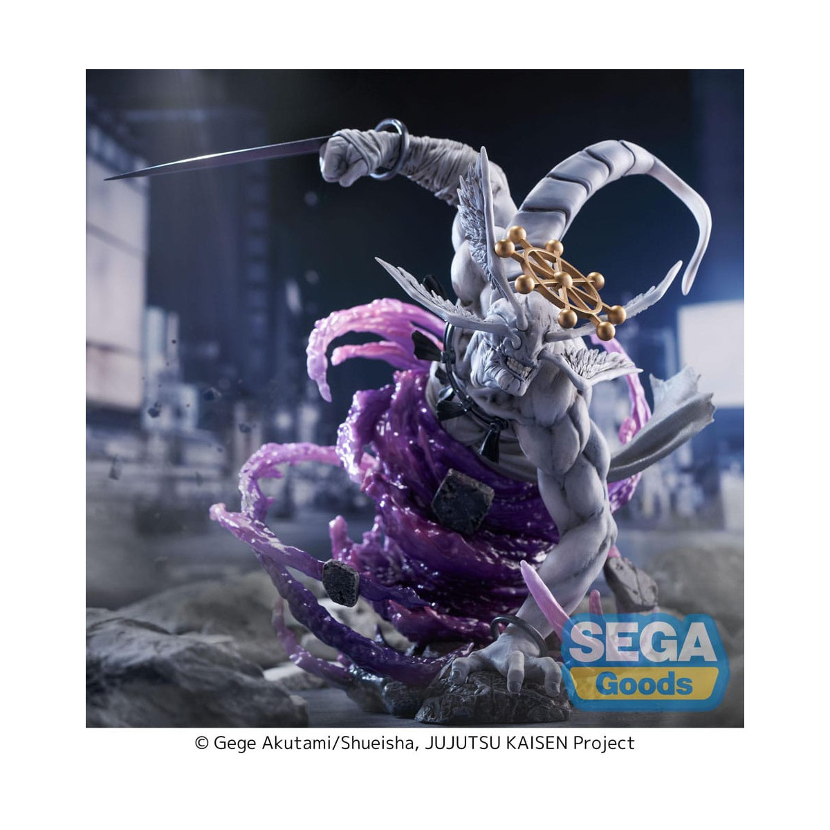 SEGA FIGURIZMA - Espada de ocho mangos «Divergent Sila» del General Divino Mahoraga - Jujutsu Kaisen