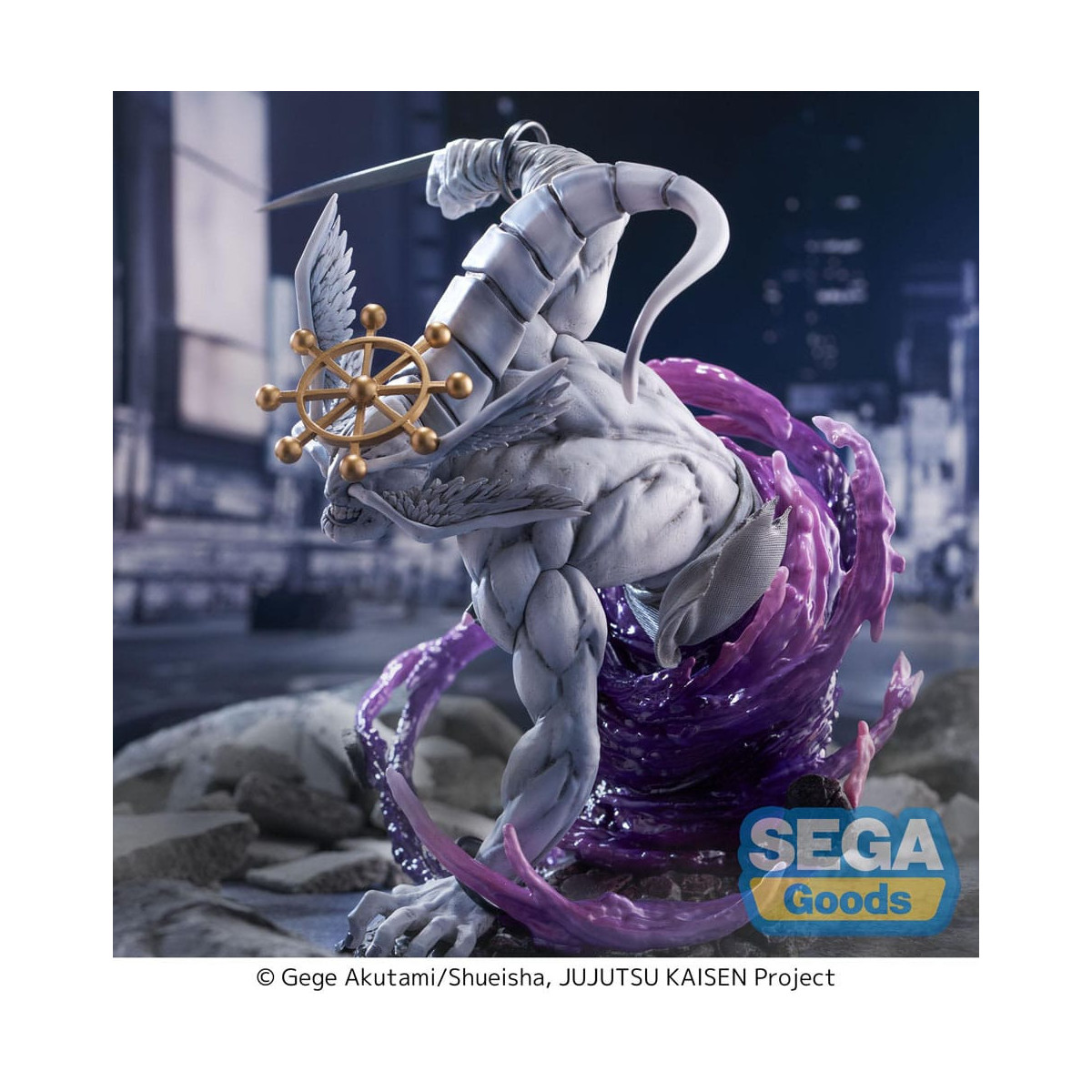 SEGA FIGURIZMA - Espada de ocho mangos «Divergent Sila» del General Divino Mahoraga - Jujutsu Kaisen