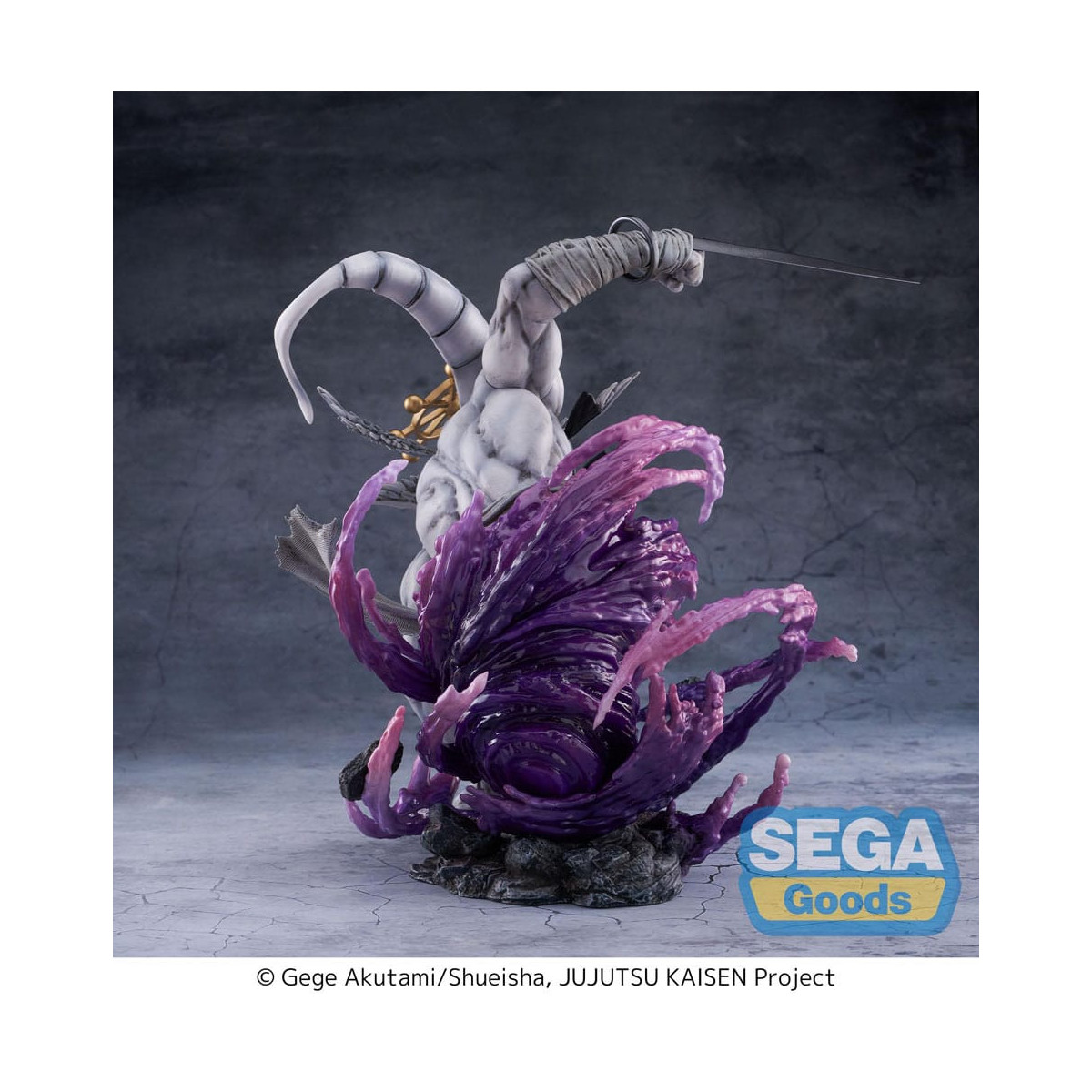 SEGA FIGURIZMA - Espada de ocho mangos «Divergent Sila» del General Divino Mahoraga - Jujutsu Kaisen