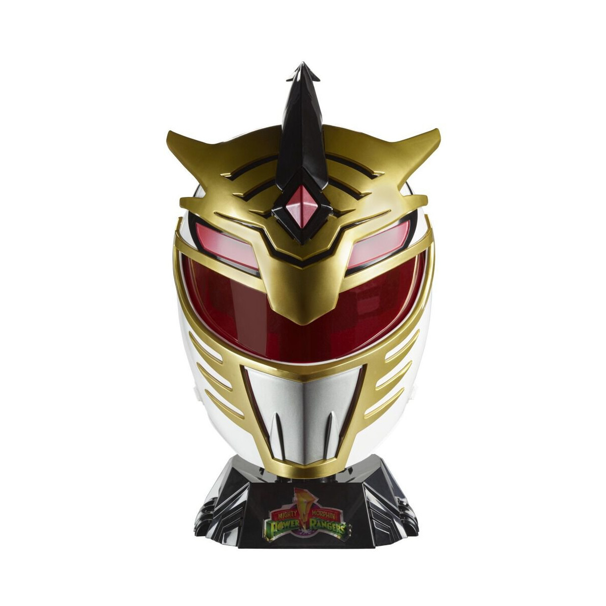 Hasbro - Casco Lord Drakkon 1:1 - Mighty Morphin Power Rangers, colección Lightning