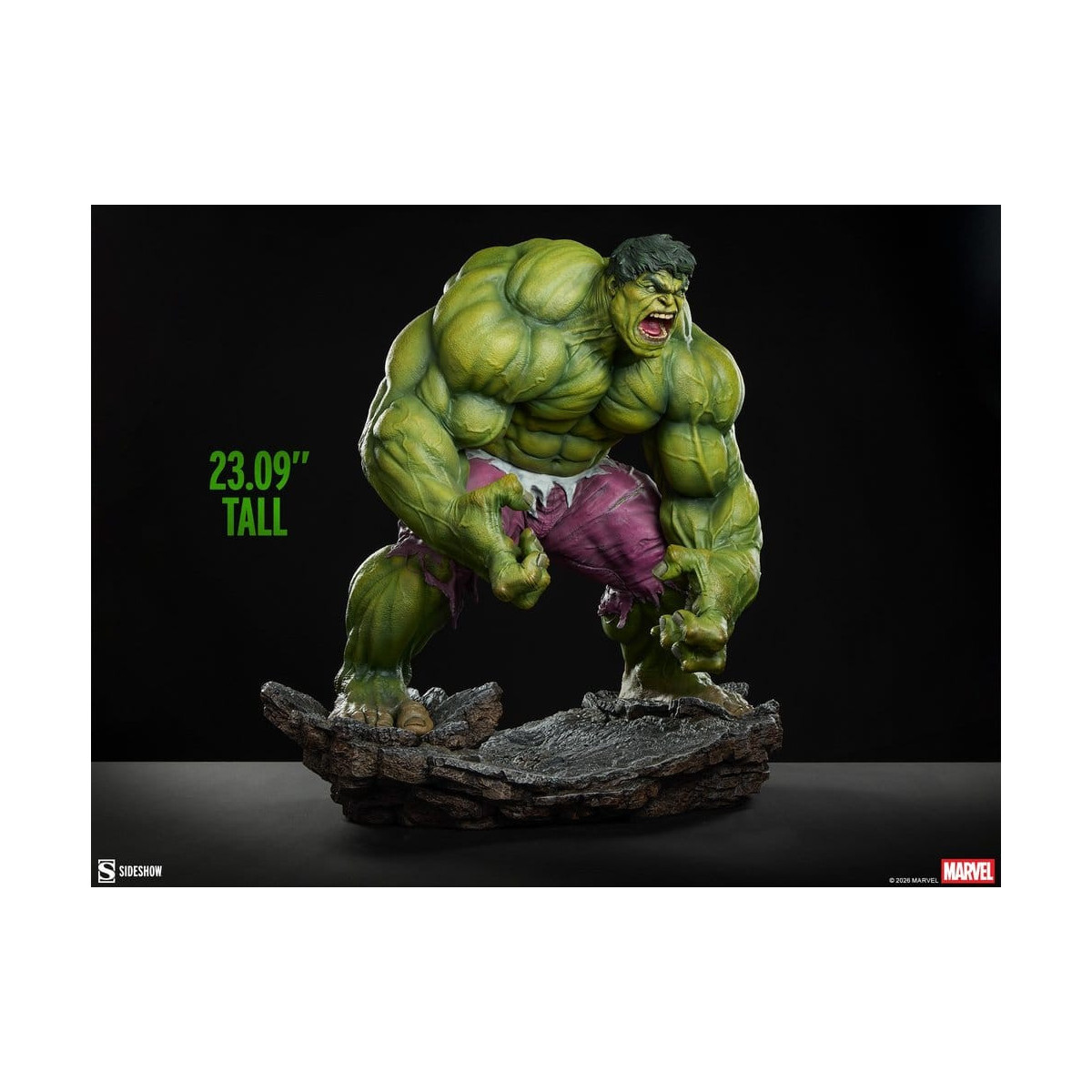 Sideshow Marvel - « Hulk », formato Premium 1/4