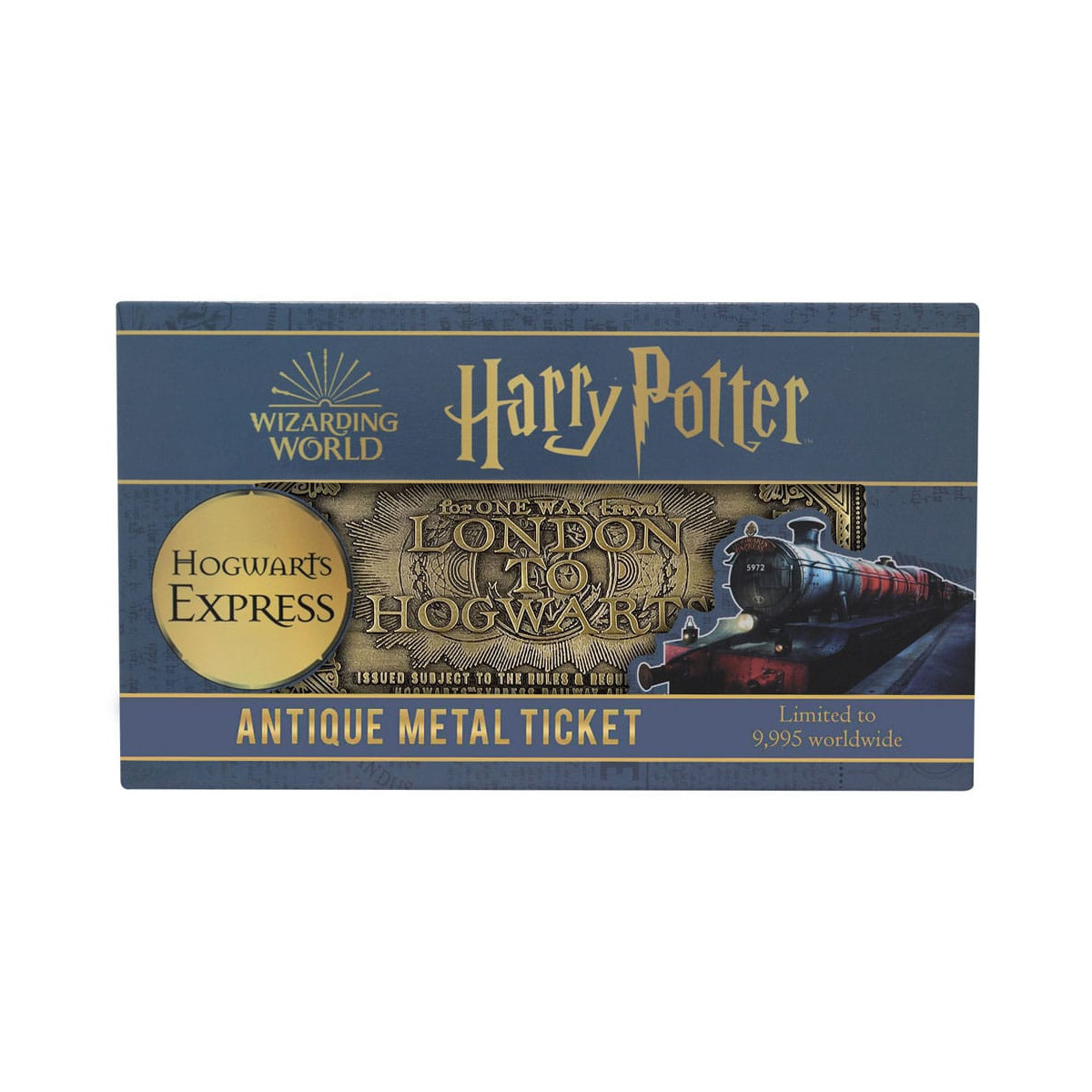FaNaTtiK - Réplica del billete de tren de Hogwarts de Harry Potter, edición limitada