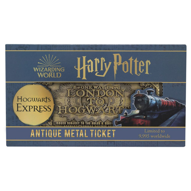 FaNaTtiK - Réplica del billete de tren de Hogwarts de Harry Potter, edición limitada