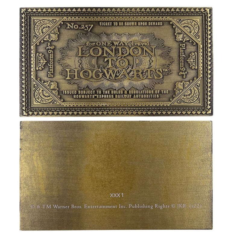 FaNaTtiK - Réplica del billete de tren de Hogwarts de Harry Potter, edición limitada