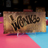 FaNaTtiK - Réplica de «Willy Wonka y la fábrica de chocolate», edición de coleccionista «Golden Ticket»