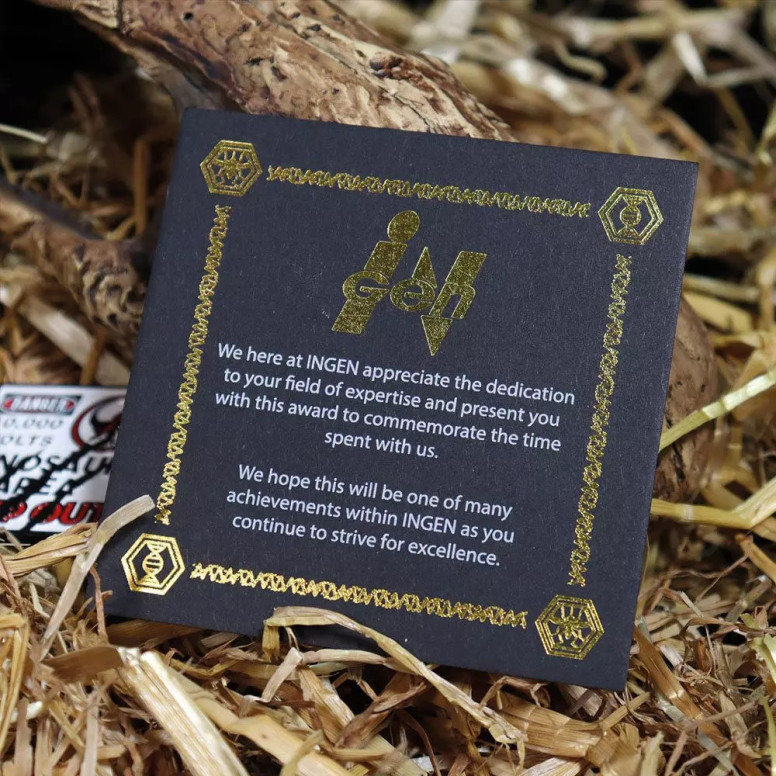 FaNaTtiK - Premio al Servicio del Laboratorio de Genética « Jurassic Park »
