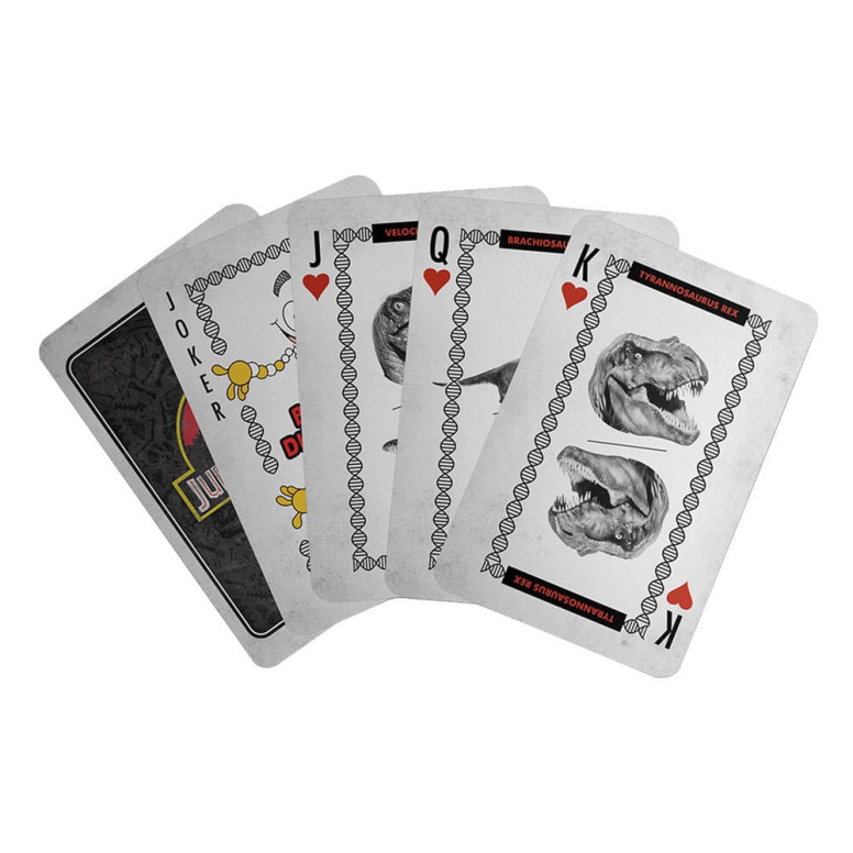 FaNaTtiK - Baraja de cartas « Jurassic Park » de la tienda de regalos, edición «Opening Day»
