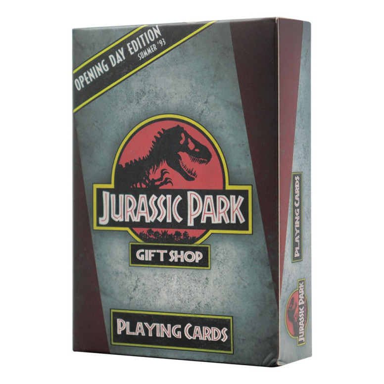 FaNaTtiK - Baraja de cartas « Jurassic Park » de la tienda de regalos, edición «Opening Day»
