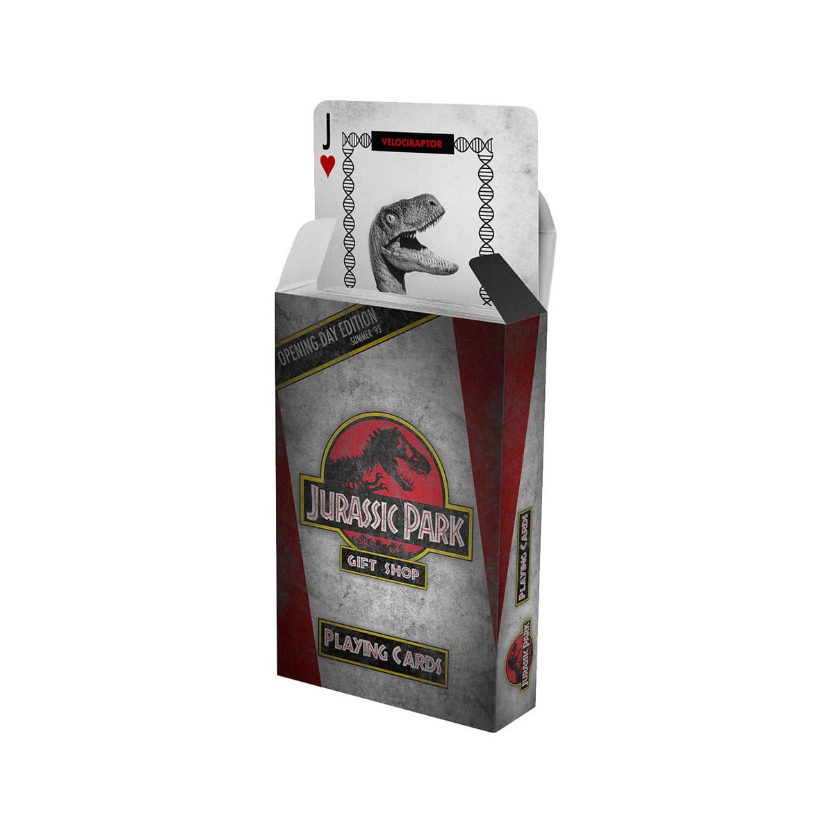 FaNaTtiK - Baraja de cartas « Jurassic Park » de la tienda de regalos, edición «Opening Day»
