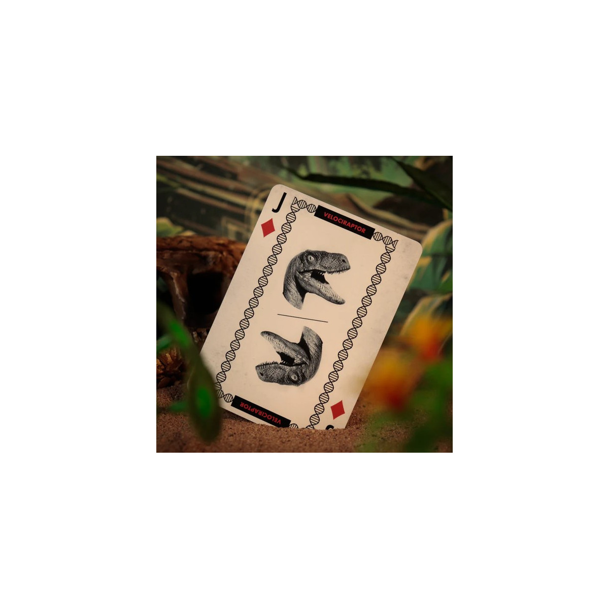 FaNaTtiK - Baraja de cartas « Jurassic Park » de la tienda de regalos, edición «Opening Day»