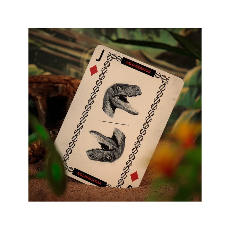 FaNaTtiK - Baraja de cartas « Jurassic Park » de la tienda de regalos, edición «Opening Day»