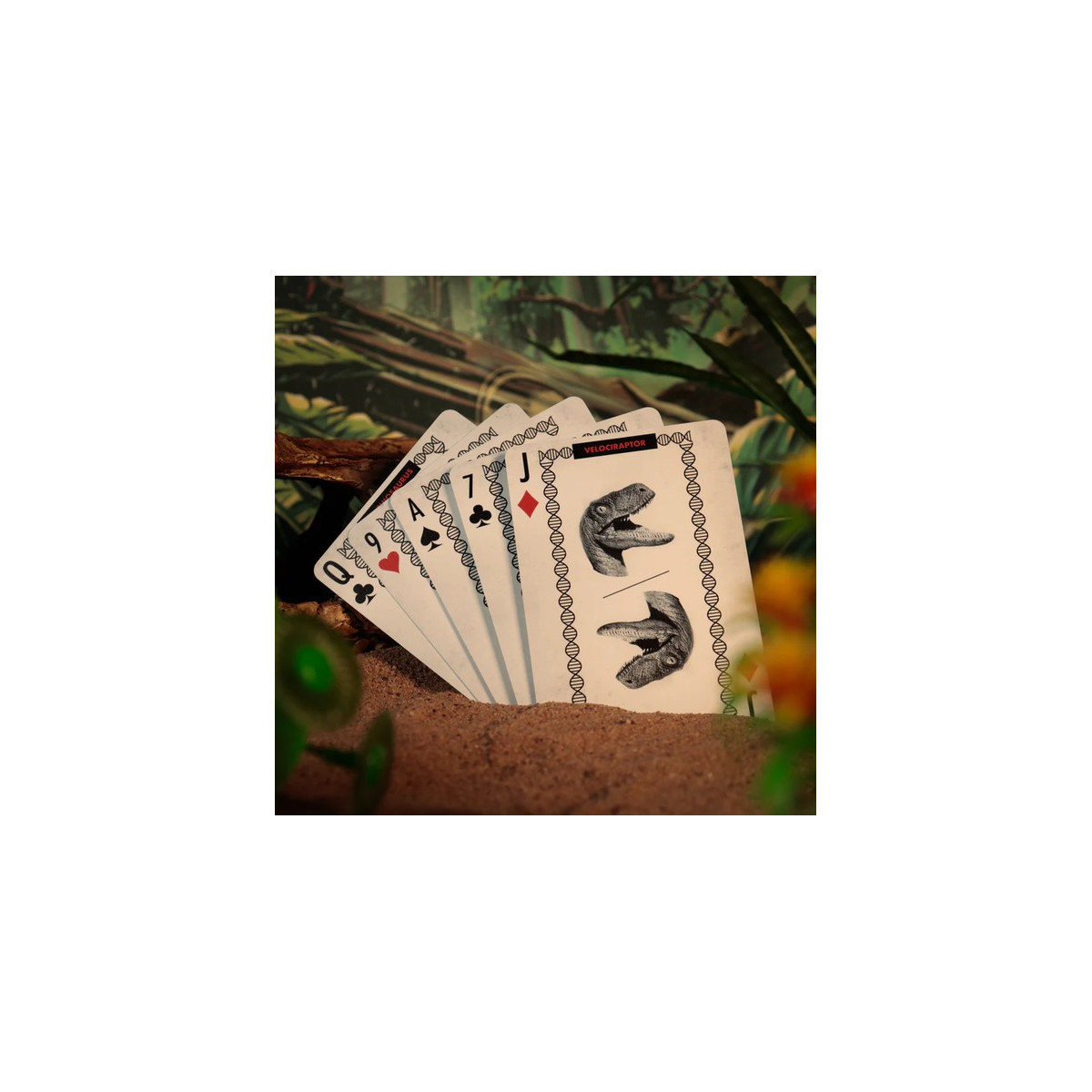 FaNaTtiK - Baraja de cartas « Jurassic Park » de la tienda de regalos, edición «Opening Day»