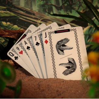 FaNaTtiK - Baraja de cartas « Jurassic Park » de la tienda de regalos, edición «Opening Day»