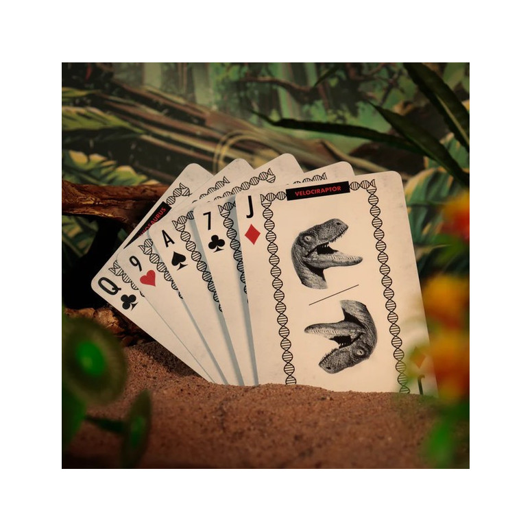 FaNaTtiK - Baraja de cartas « Jurassic Park » de la tienda de regalos, edición «Opening Day»