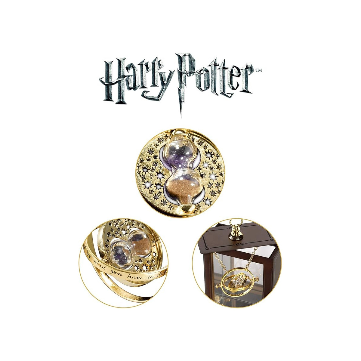 The Noble Collection - HARRY POTTER - Colgante «Giro del Tiempo»