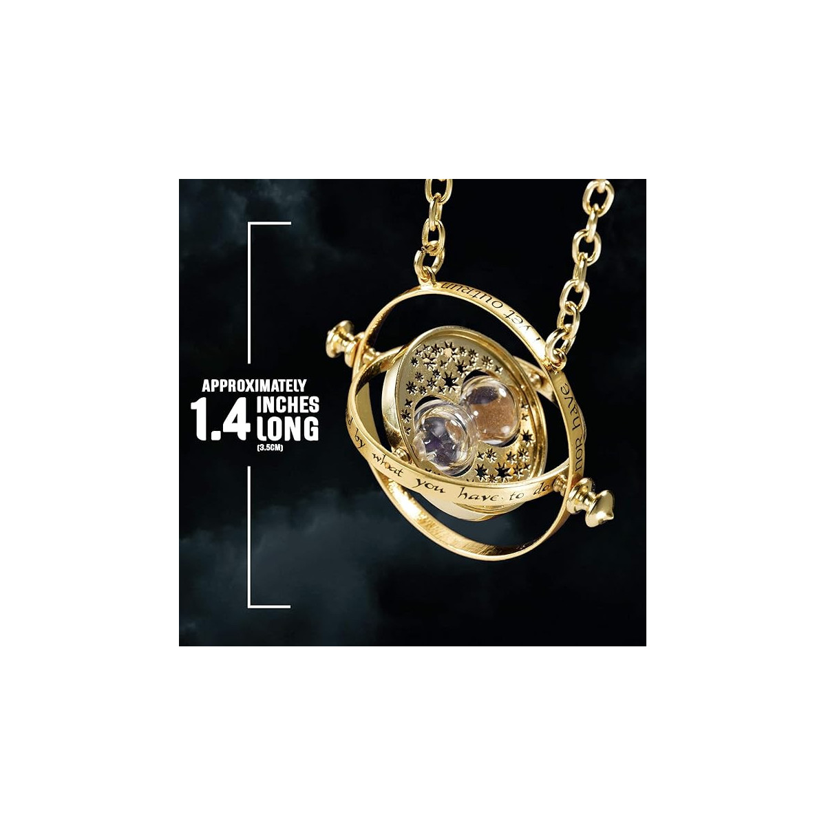 The Noble Collection - HARRY POTTER - Colgante «Giro del Tiempo»