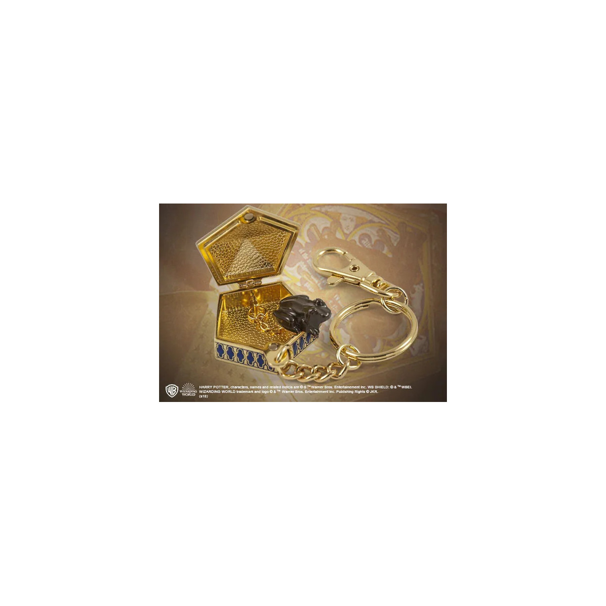 The Noble Collection - HARRY POTTER - Llavero de rana de chocolate