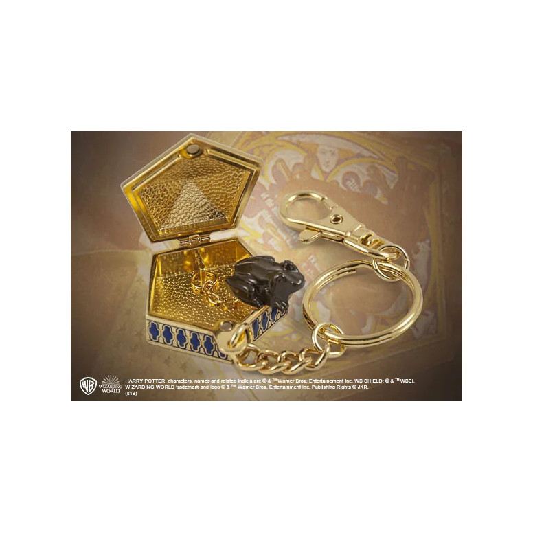 The Noble Collection - HARRY POTTER - Llavero de rana de chocolate