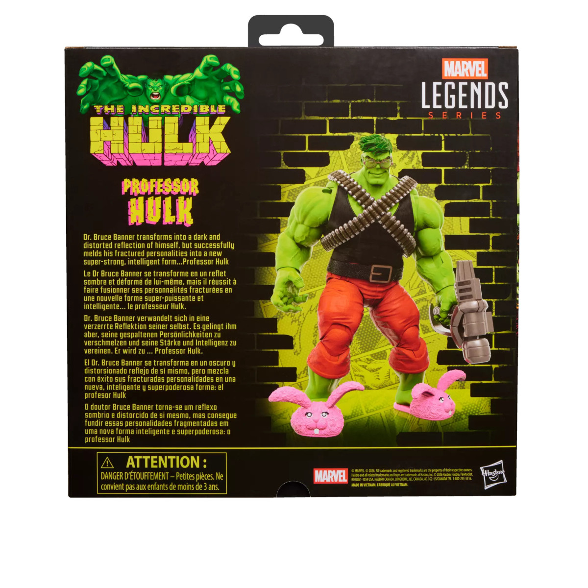Marvel Legends El increíble « Hulk » - Profesor Hulk