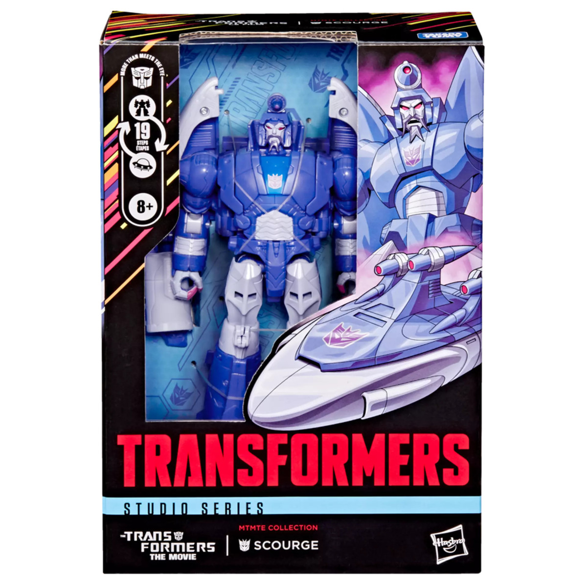 Hasbro - « Transformers: La película» - Clase Voyager «SCOURGE» - Colección Studio Series MTMTE