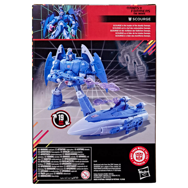 Hasbro - « Transformers: La película» - Clase Voyager «SCOURGE» - Colección Studio Series MTMTE
