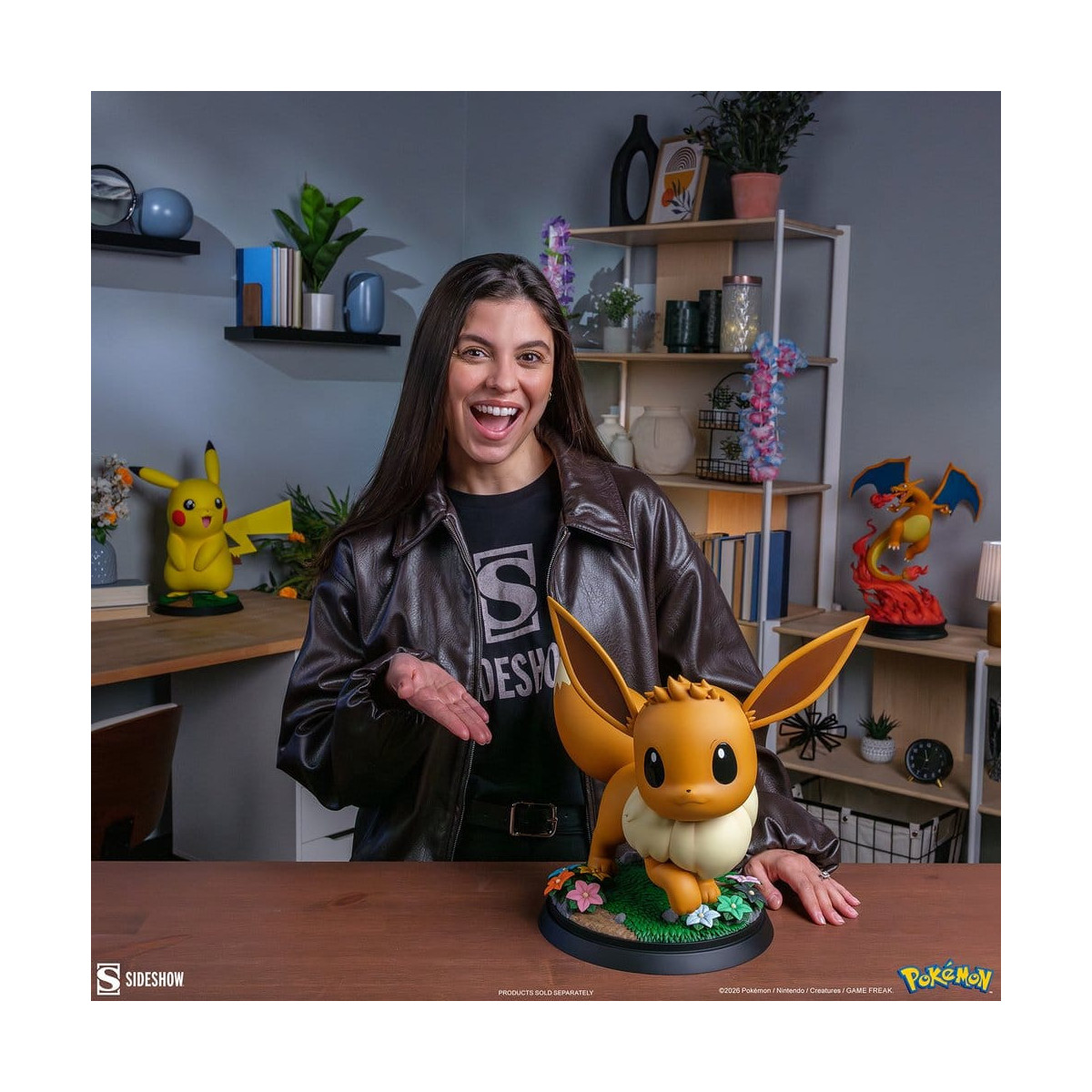Sideshow Pokémon - Estatua de Eevee 1/1