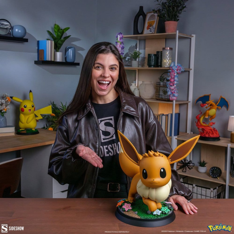 Sideshow Pokémon - Estatua de Eevee 1/1