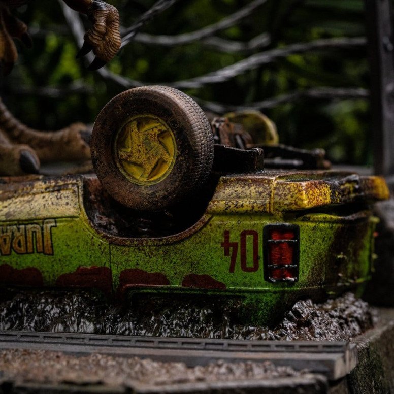 Iron Studios - Set A de T-Rex Breakout - Iconos de « Jurassic Park »