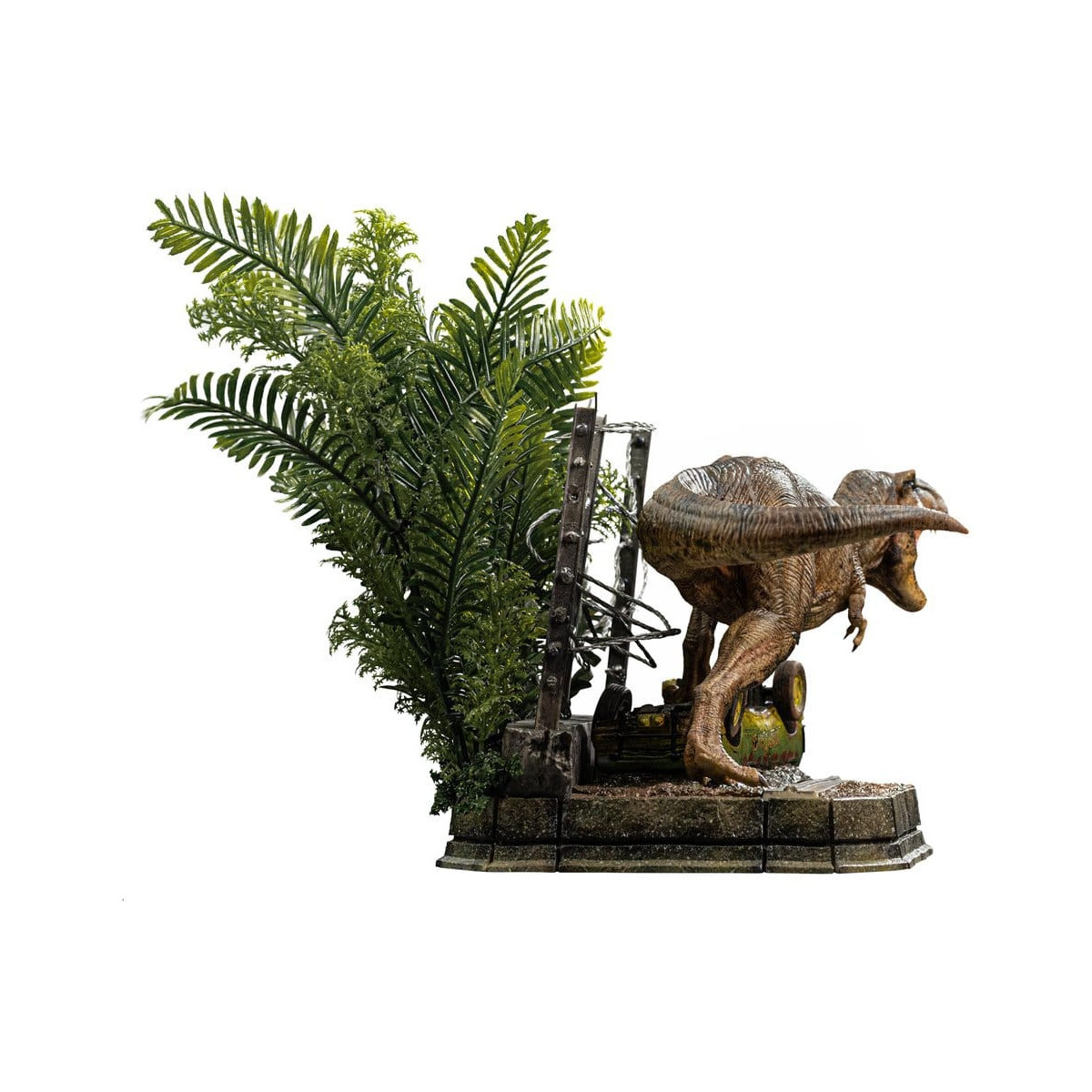 Iron Studios - Set A de T-Rex Breakout - Iconos de « Jurassic Park »