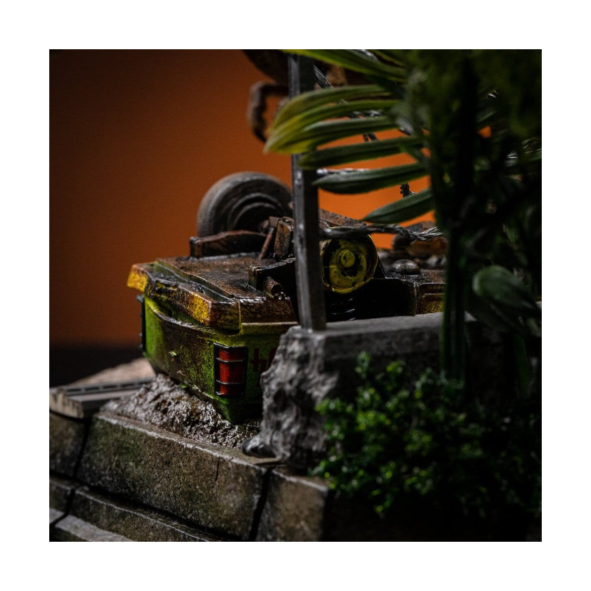 Iron Studios - Set A de T-Rex Breakout - Iconos de « Jurassic Park »