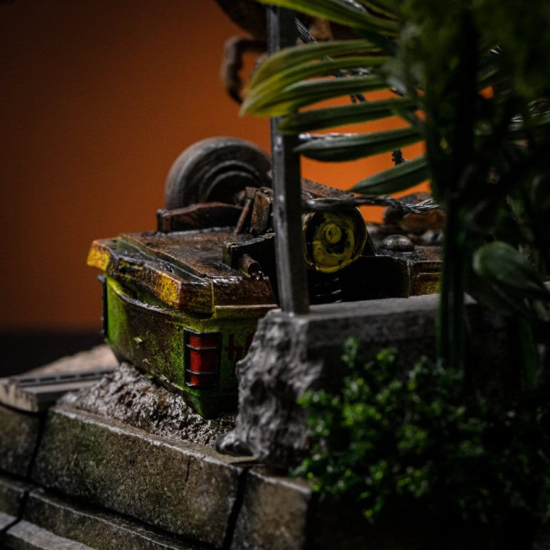 Iron Studios - Set A de T-Rex Breakout - Iconos de « Jurassic Park »