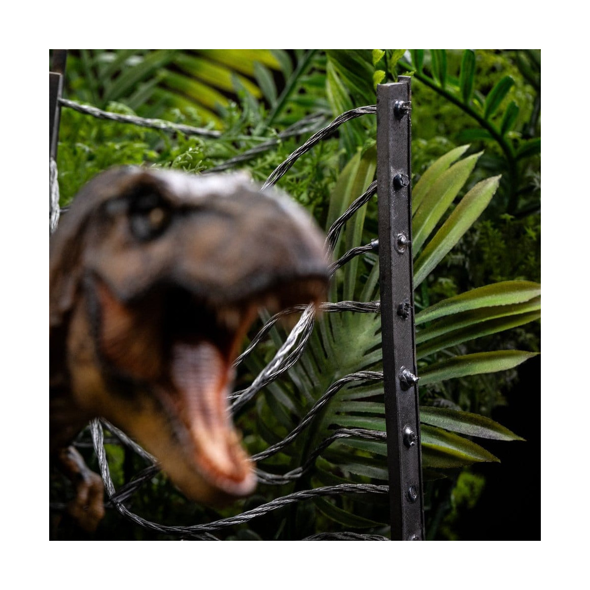 Iron Studios - Set A de T-Rex Breakout - Iconos de « Jurassic Park »