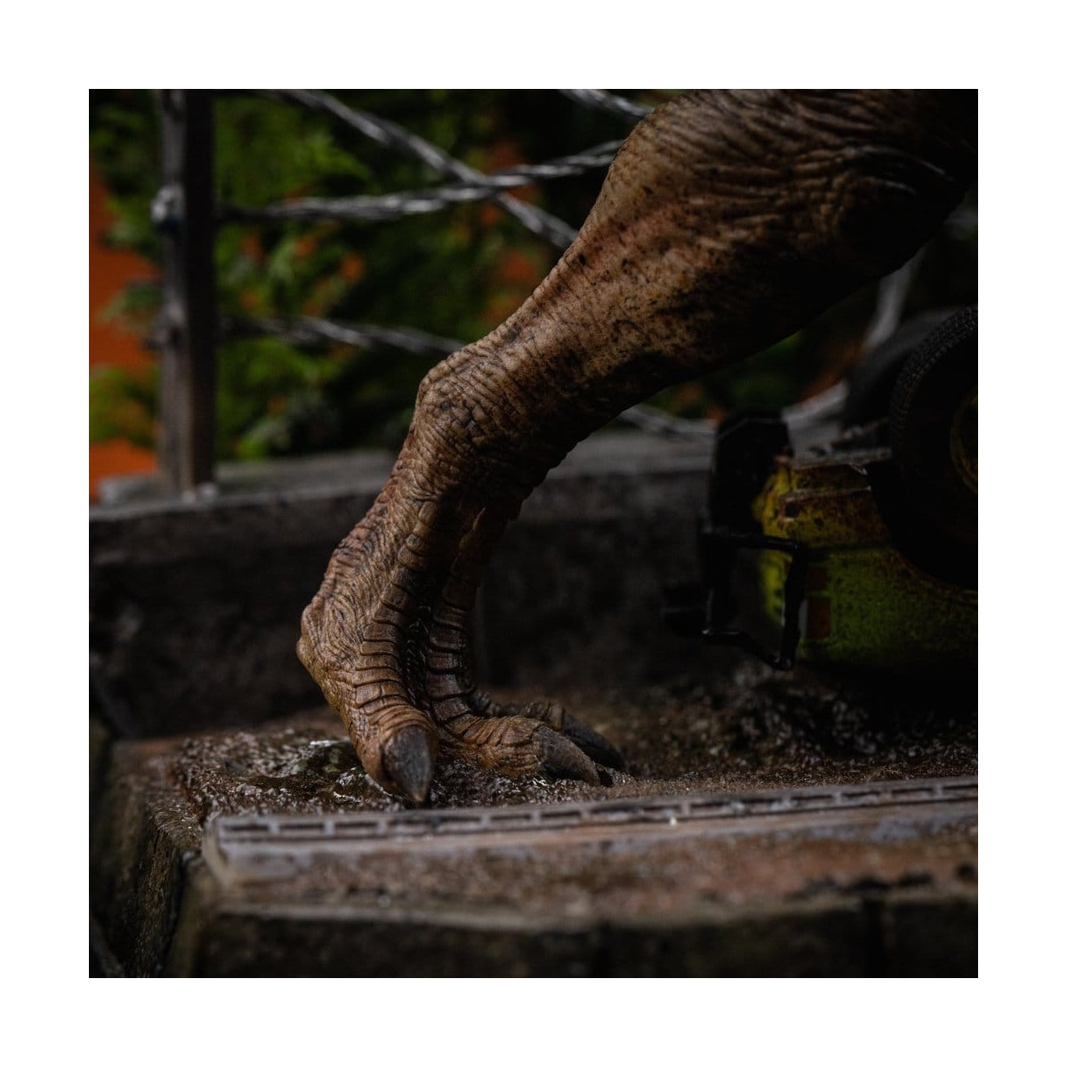 Iron Studios - Set A de T-Rex Breakout - Iconos de « Jurassic Park »