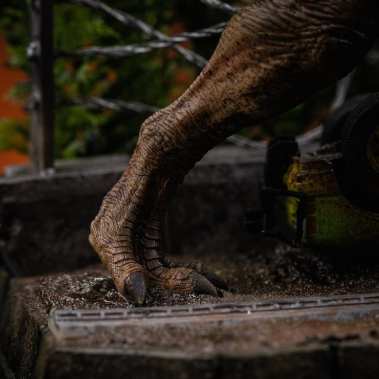 Iron Studios - Set A de T-Rex Breakout - Iconos de « Jurassic Park »