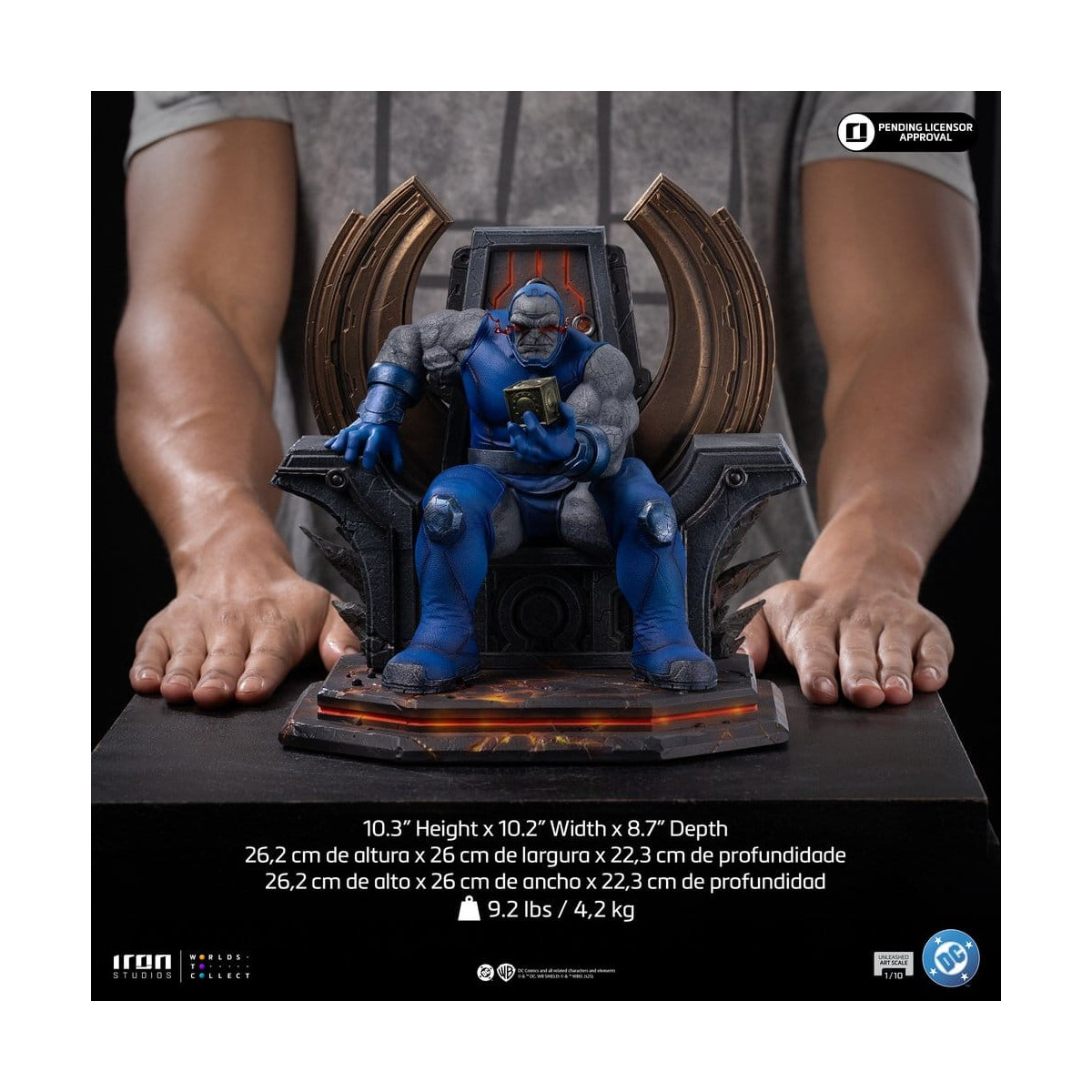 Iron Studios - DC Comics - Darkseid Unleashed Art, escala 1/10.