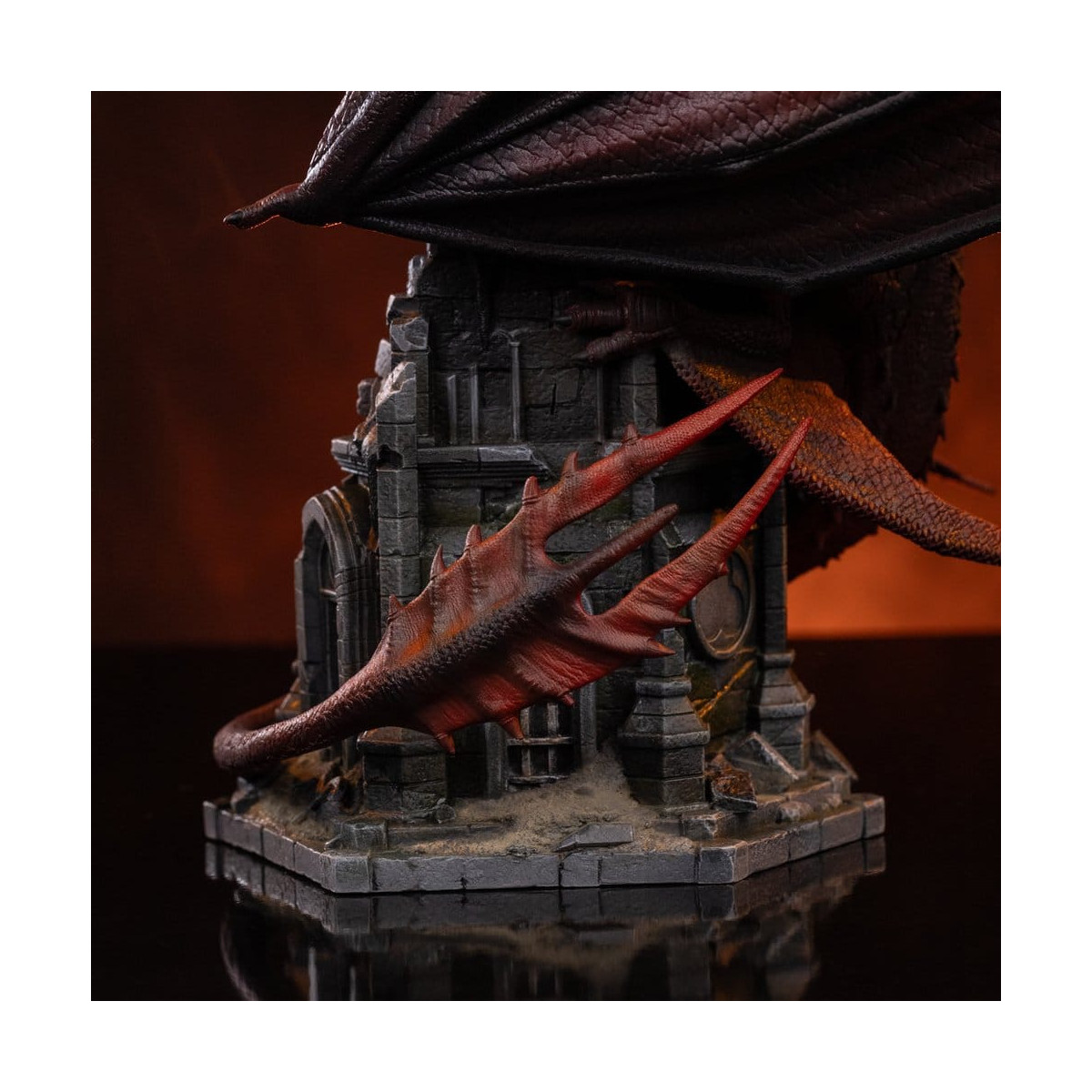 Iron Studios - La casa de los « Dragon » - Caraxes Icons