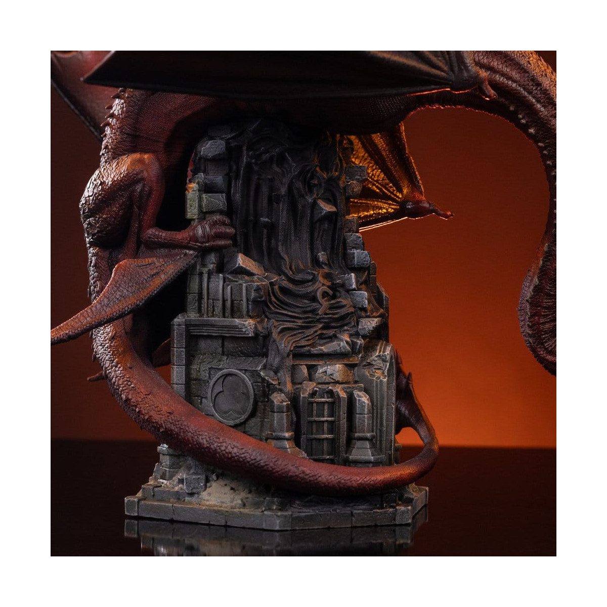 Iron Studios - La casa de los « Dragon » - Caraxes Icons