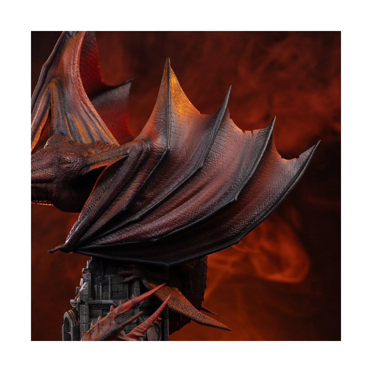 Iron Studios - La casa de los « Dragon » - Caraxes Icons