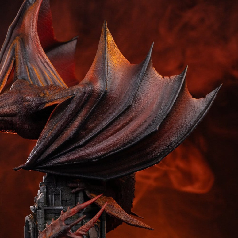 Iron Studios - La casa de los « Dragon » - Caraxes Icons