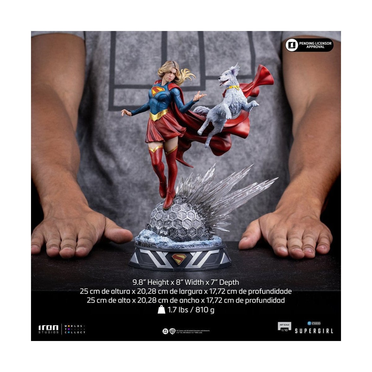 Iron Studios - DC Comics - SUPERGIRL, escala 1/10 - Supergirl (2026)