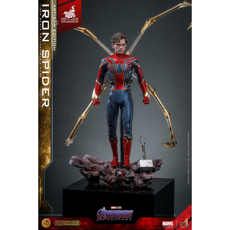 Hot Toys Marvel Avengers: Endgame - Iron Spider Artisan Edition MMS, escala 1/6