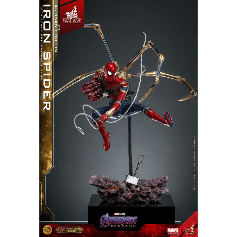Hot Toys Marvel Avengers: Endgame - Iron Spider Artisan Edition MMS, escala 1/6