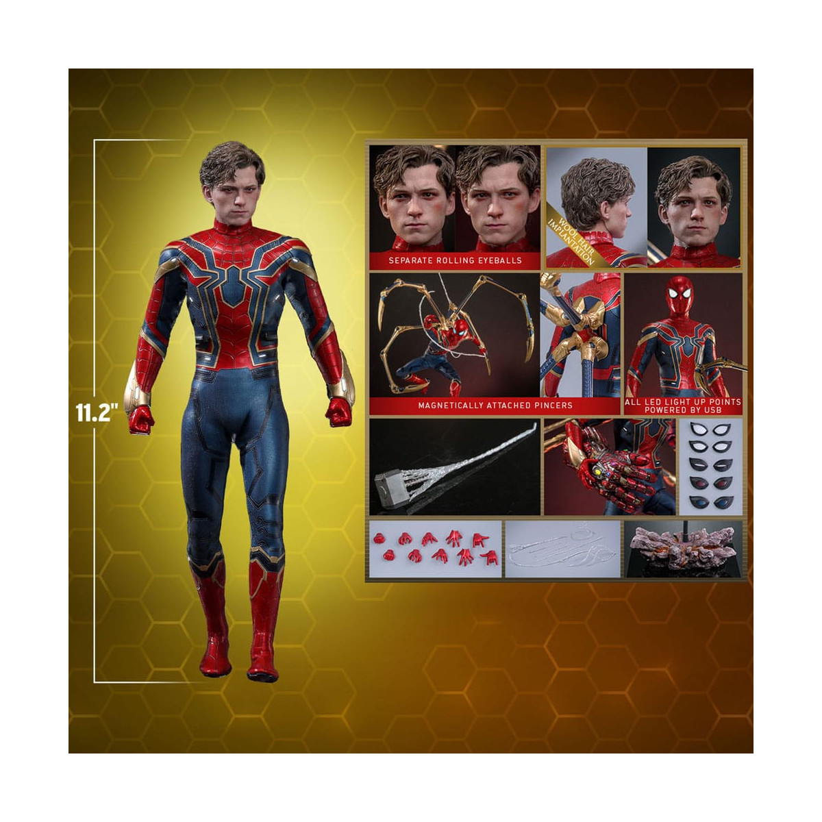 Hot Toys Marvel Avengers: Endgame - Iron Spider Artisan Edition MMS, escala 1/6