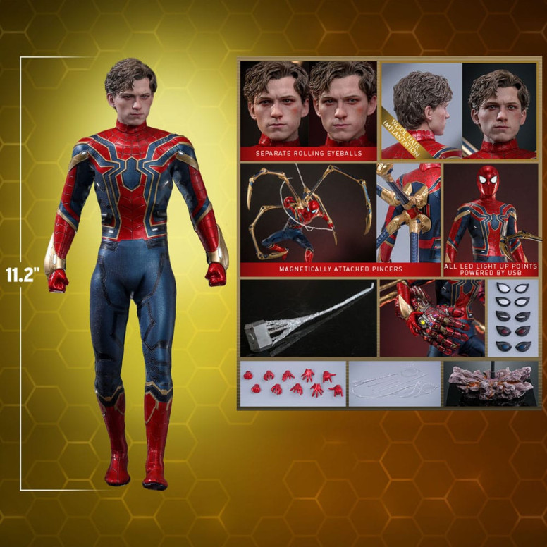 Hot Toys Marvel Avengers: Endgame - Iron Spider Artisan Edition MMS, escala 1/6