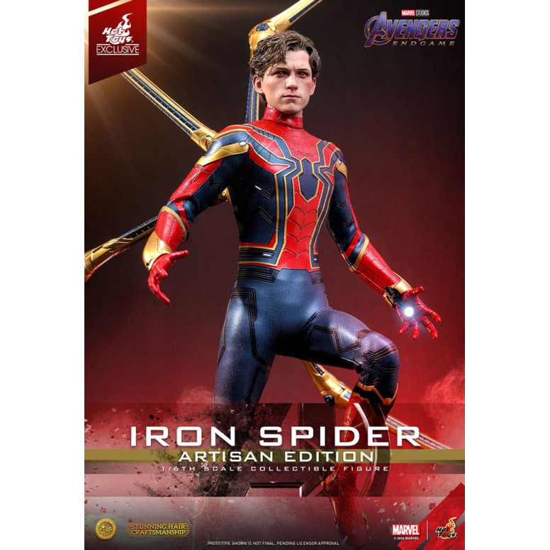 Hot Toys Marvel Avengers: Endgame - Iron Spider Artisan Edition MMS, escala 1/6