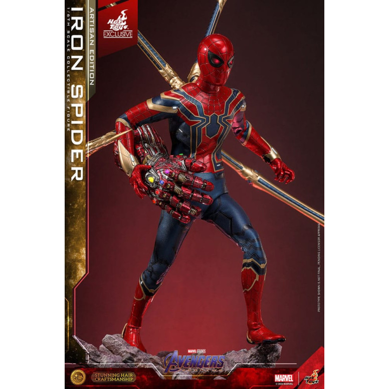 Hot Toys Marvel Avengers: Endgame - Iron Spider Artisan Edition MMS, escala 1/6