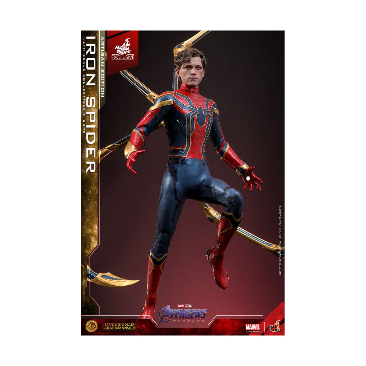 Hot Toys Marvel Avengers: Endgame - Iron Spider Artisan Edition MMS, escala 1/6