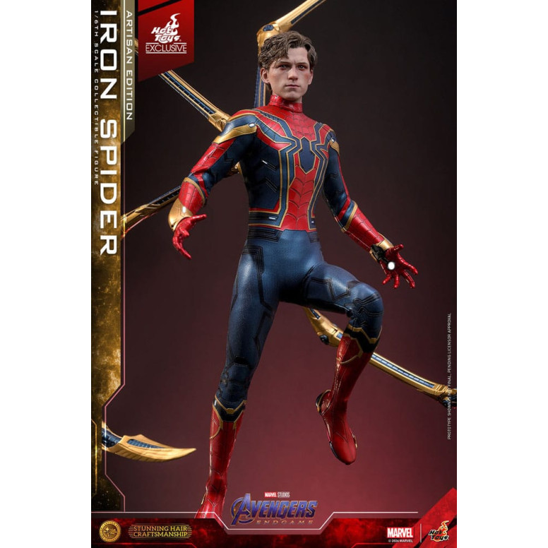 Hot Toys Marvel Avengers: Endgame - Iron Spider Artisan Edition MMS, escala 1/6