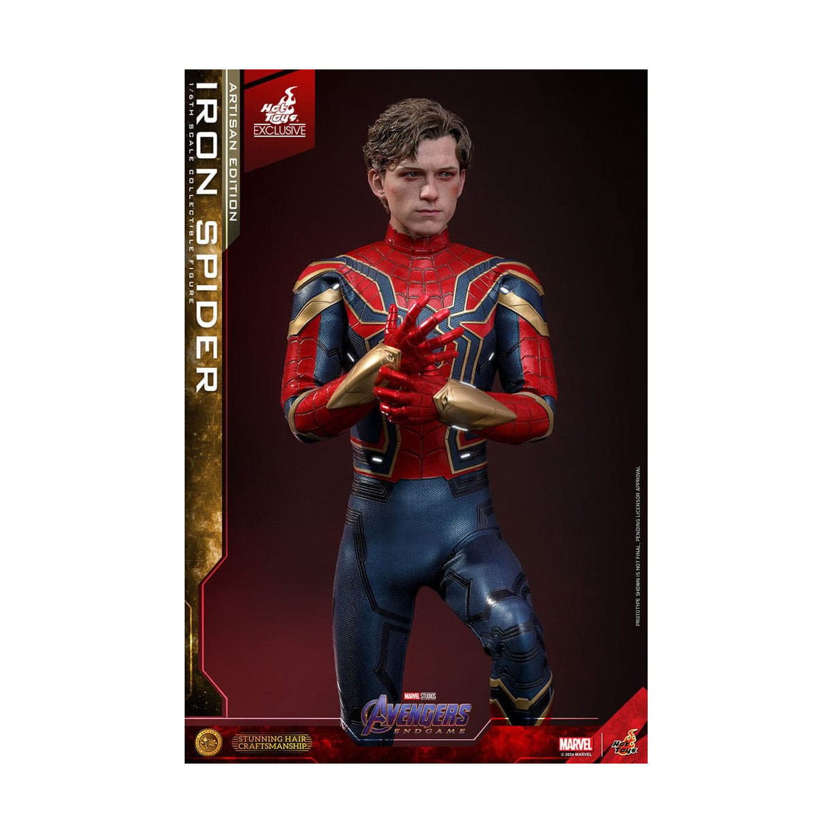 Hot Toys Marvel Avengers: Endgame - Iron Spider Artisan Edition MMS, escala 1/6